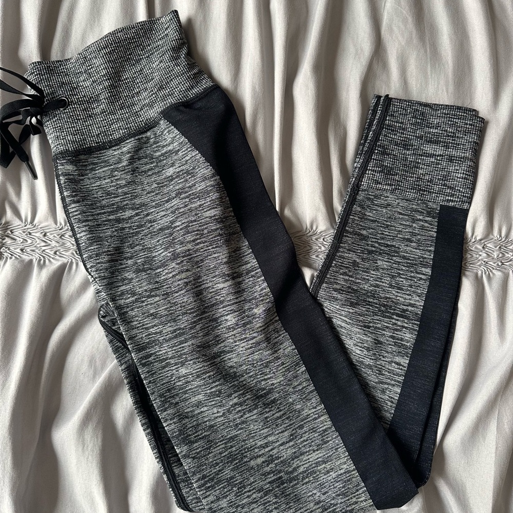 Pink Gray and Black Jogger Pants